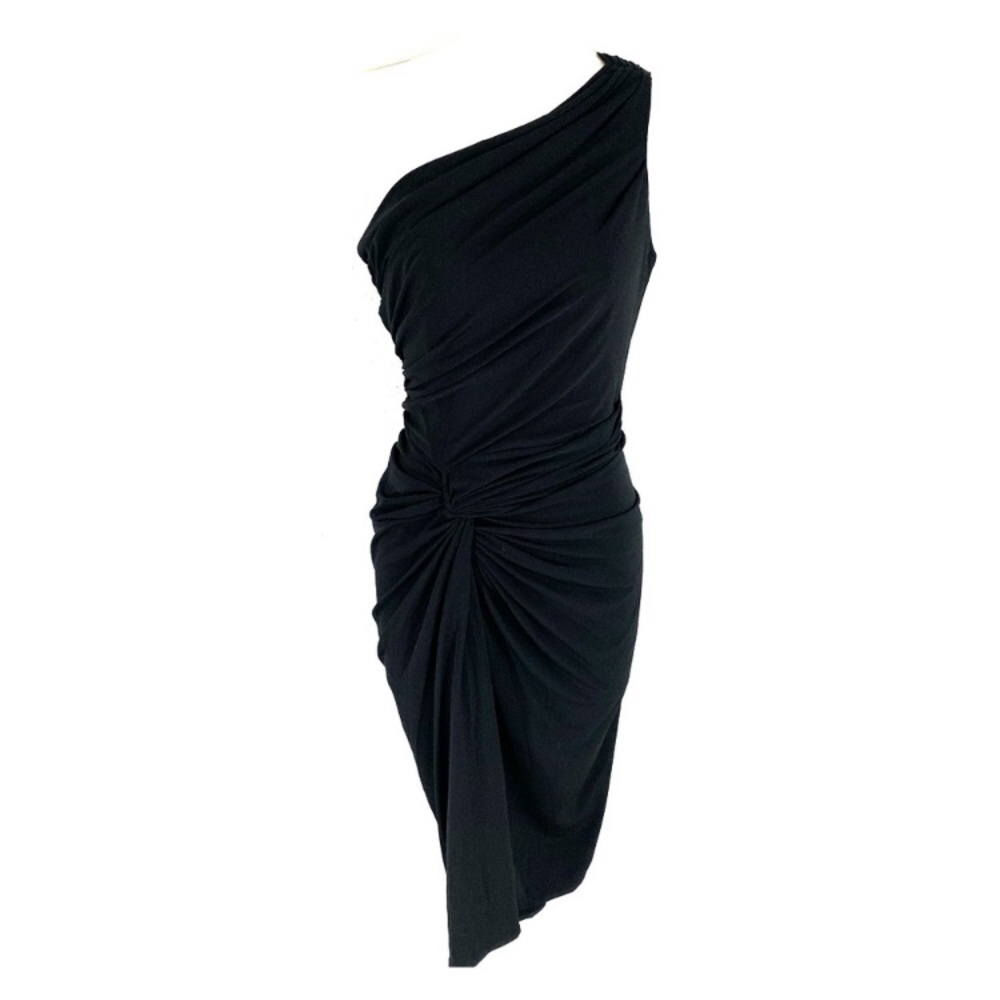 Boston Proper front knot slit dress